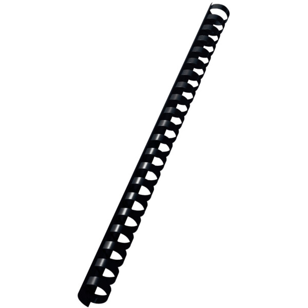 Plastikbinderücken Leitz 10972 - Ø 16 mm A4 schwarz bis 145 Blatt Pckg/100