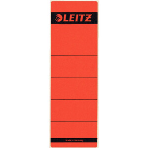 Ordnerrückenschild Leitz 1642 - 62 x 192 mm rot...
