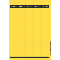 Ordnerrückenschild Leitz 1688 - 39 x 285 mm gelb schmal / lang selbstklebend für alle Druckertypen Pckg/125