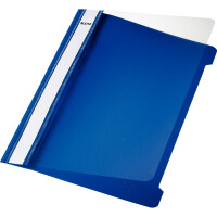 Sichthefter Leitz 4197 - A5 230 x 175 mm blau mit Beschriftungsfeld reißfeste PVC-Folie