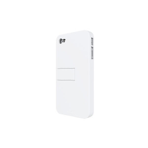 Smartphone Hartschale Leitz Complete 6257 - weiß für iPhone 4/4S mit Standfuß