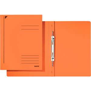 Spiralhefter Leitz Premium 3040 - A4 318 x 240 mm orange kaufmännische Heftung Pendarec-Karton 430 g/qm²