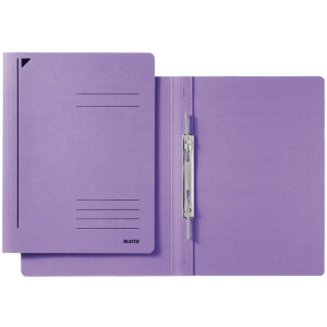 Spiralhefter Leitz Premium 3040 - A4 318 x 240 mm violett kaufmännische Heftung Pendarec-Karton 430 g/qm²