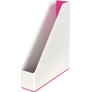 Stehsammler Leitz WOW Duo Colour 5362 - A4 73 x 318 x 272 mm pink metallic Polystyren