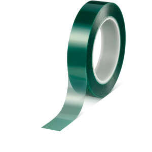 Abdeckband tesa 50600 - 25 mm x 66 m grün PET Silikonband für Industrie/Gewerbe-Anwendungen