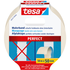 Abdeckband tesa Malerkrepp Perfect 56532 - 50 mm x 50 m...