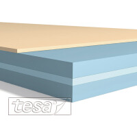 Montagedoppelklebeband tesa tesafix 4972 - 12 mm x 100 m farblos Folienband für Industrie/Gewerbe-Anwendungen