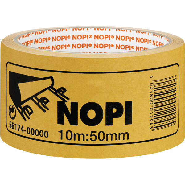 Verlegedoppelband tesa NOPI NOPIFIX 56174 - 50 mm x 10 m chamois Bodenbelagband für Privat/Endverbraucher-Anwendungen