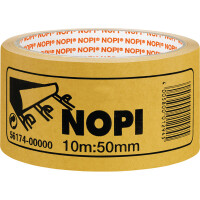 Verlegedoppelband tesa NOPI NOPIFIX 56174 - 50 mm x 10 m chamois Bodenbelagband für Privat/Endverbraucher-Anwendungen