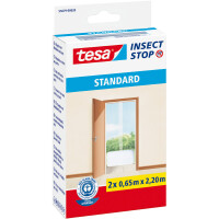 Fliegengitter Tür tesa Insect Stop Standard 55679 - 65 x 220 cm weiß Klettsystem