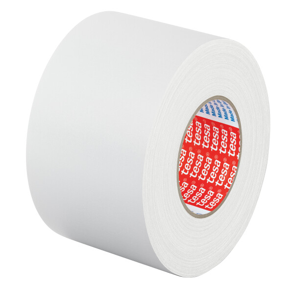 Gewebeklebeband tesa tesaband 4651 - 19 mm x 50 m weiß für Industrie/Gewerbe-Anwendungen