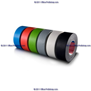 Gewebeklebeband tesa tesaband 4671 - 25 mm x 25 m neonorange Acrylatband für Industrie/Gewerbe-Anwendungen