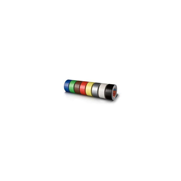 Gewebeklebeband tesa tesaband 4688 - 25 mm x 50 m schwarz PE-Extrudierband für Industrie/Gewerbe-Anwendungen
