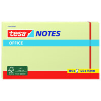 Haftnotizen tesa Office Notes 57655 - 75 x 125 mm gelb Papier Pckg/100