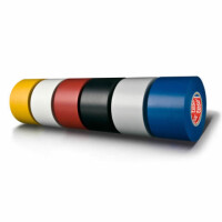 Isolierband tesa Professional Premium 4163 - 19 mm x 33 m schwarz PVC-Band für Industrie/Gewerbe-Anwendungen