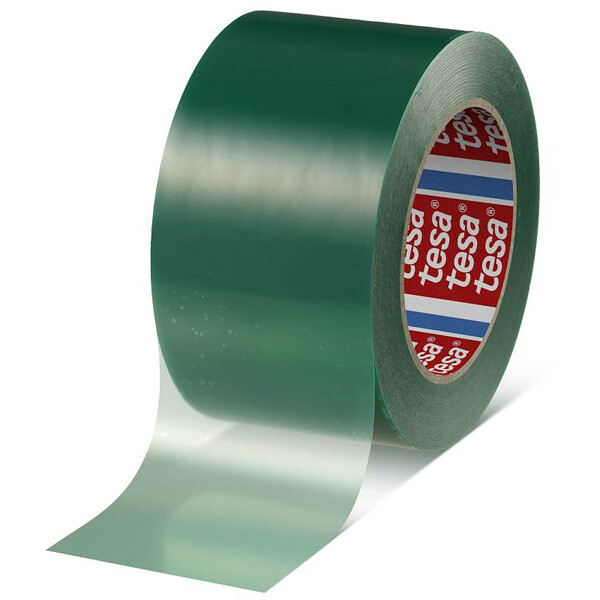 Oberflächenschutzfolienband tesa tesafilm 51136 - 70 mm x 66 m grün Kunststoffschutzfolie für Industrie/Gewerbe-Anwendungen
