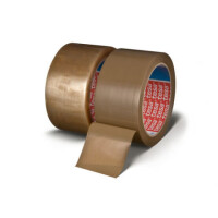 Verpackungsklebeband tesa tesapack 4089 - 38 mm x 66 m chamois PP-Band für Industrie/Gewerbe-Anwendungen
