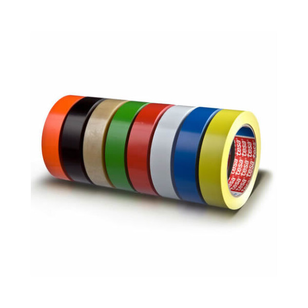 Verpackungsklebefilm tesa tesafilm 4104 - 19 mm x 66 m farblos PVC-Band für Industrie/Gewerbe-Anwendungen