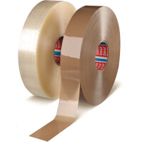 Verpackungsklebeband tesa tesapack 4282 - 50 mm x 1000 m farblos PP-Band für Industrie/Gewerbe-Anwendungen