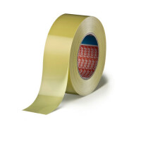 Verpackungsklebeband tesa Strapping 4289 - 150 mm x 66 m gelb PP-Band für Industrie/Gewerbe-Anwendungen