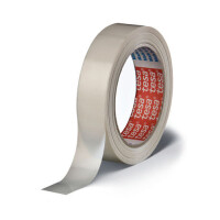 Verpackungsklebeband tesa Strapping 51128 - 19 mm x 66 m elfenbein PP-Band für Industrie/Gewerbe-Anwendungen