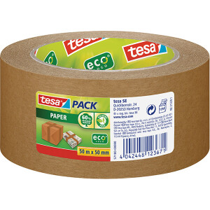 Verpackungsklebeband tesa tesapack Paper EcoLogo 57180 -...