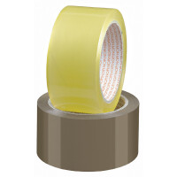 Verpackungsklebeband tesa NOPI Pack Classic 57211 - 50 mm x 66 m transparent PP-Band für Privat/Endverbraucher-Anwendungen