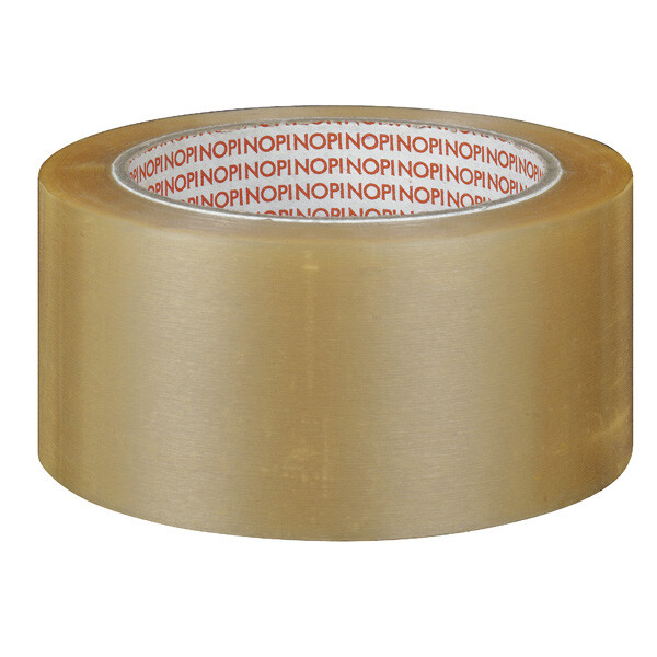 Verpackungsklebeband tesa NOPI Pack Classic 57214 - 50 mm x 66 m transparent PVC-Band für Privat/Endverbraucher-Anwendungen
