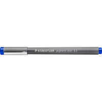 Pigmentliner Staedtler 30803-3 - blau 0,3 mm lange Metallspitze