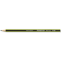 Bleistift Staedtler Noris Eco Wopex 18030 - grün/schwarz Normalmine 2H ohne Radierer Sechskantform