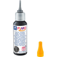 Dekogel Staedtler FIMO Liquid 8050 - schwarz ofenhärtend 50 ml