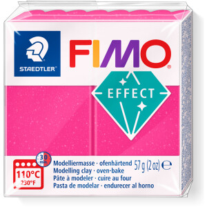 Modelliermasse Staedtler FIMO effect 8020 - rubinquarz edelsteinfarbend ofenhärtend 57 g