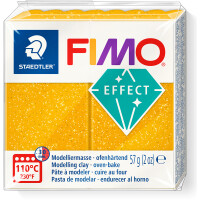 Modelliermasse Staedtler FIMO effect 8020 - gold glitter ofenhärtend 57 g