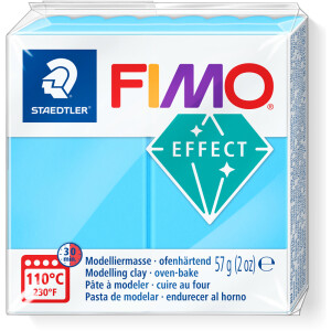 Modelliermasse Staedtler FIMO effect Neon 8010 - blau neon ofenhärtend 57 g