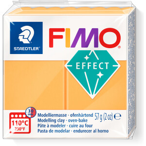Modelliermasse Staedtler FIMO effect  Neon 8010 - orange neon ofenhärtend 57 g