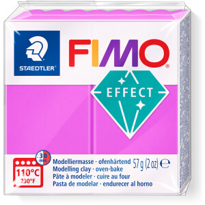Modelliermasse Staedtler FIMO effect Neon 8010 - lila neon ofenhärtend 57 g