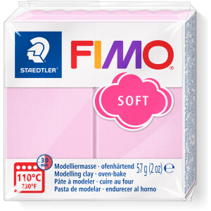Modelliermasse Staedtler FIMO effect 8020 - rosé pastell ofenhärtend 57 g