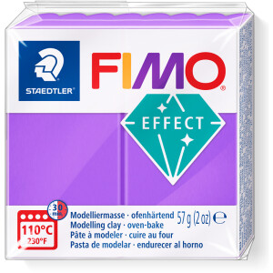 Modelliermasse Staedtler FIMO effect 8020 - lila...