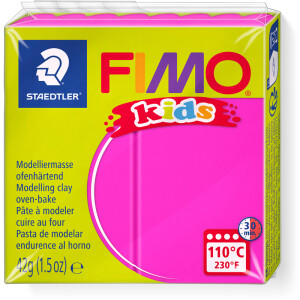 Modelliermasse Staedtler FIMO Kids 8030 - pink...