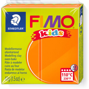 Modelliermasse Staedtler FIMO Kids 8030 - orange...