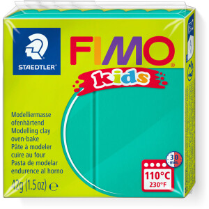 Modelliermasse Staedtler FIMO Kids 8030 - grün normalfarbend ofenhärtend 42 g