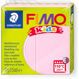 Modelliermasse Staedtler FIMO Kids 8030 - light pink normalfarbend ofenhärtend 42 g