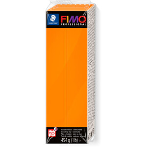 Modelliermasse Staedtler FIMO professional 8041 - orange normalfarbend ofenhärtend 454 g