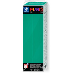 Modelliermasse Staedtler FIMO professional 8041 - grün normalfarbend ofenhärtend 454 g