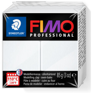 Modelliermasse Staedtler FIMO professional 8004 - weiß normalfarbend ofenhärtend 85 g