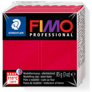 Modelliermasse Staedtler FIMO professional 8004 - karmin normalfarbend ofenhärtend 85 g