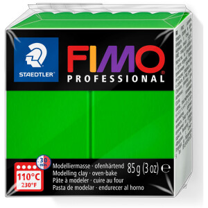 Modelliermasse Staedtler FIMO professional 8004 - saftgrün normalfarbend ofenhärtend 85 g