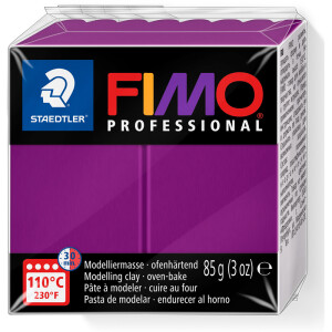 Modelliermasse Staedtler FIMO professional 8004 - violett normalfarbend ofenhärtend 85 g