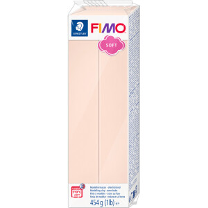 Modelliermasse Staedtler FIMO soft 8021 - haut hell normalfarbend ofenhärtend 454 g