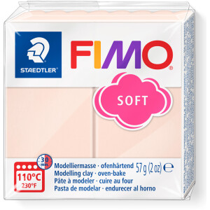 Modelliermasse Staedtler FIMO soft 8020 - haut hell...